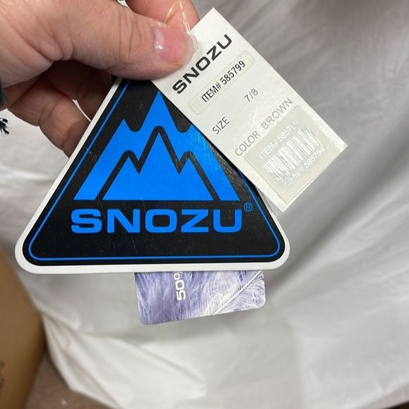 Snozu Boy Down Hooded Winter Jacket - Picture 3 of 9